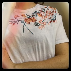 Embroidery tee